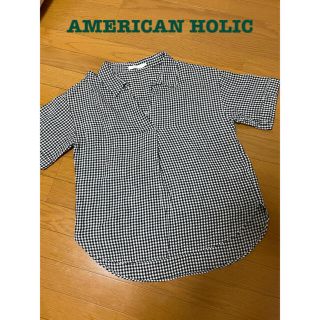 AMERICAN HOLIC チェックシャツ(シャツ/ブラウス(半袖/袖なし))