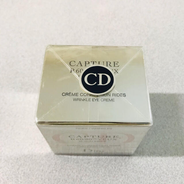 Christian Dior(クリスチャンディオール)の新品　ディオールカプチュールR60/80 YEUX リンクルクリーム15ml コスメ/美容のスキンケア/基礎化粧品(フェイスクリーム)の商品写真