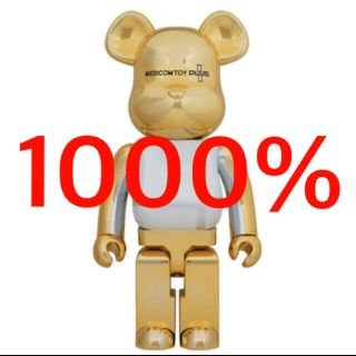 メディコムトイ(MEDICOM TOY)のBE@BRICK  GOLD CHROME Ver.1000%(その他)