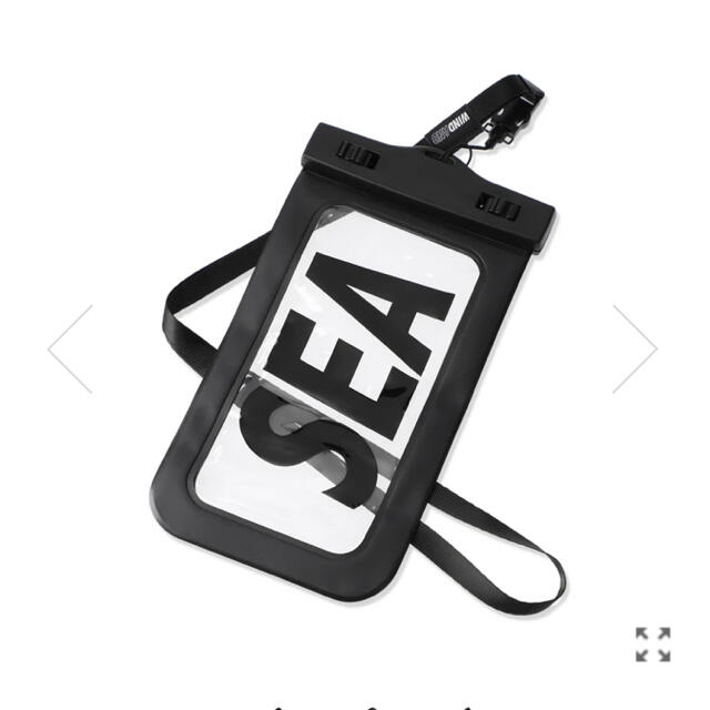 SEA WATERPROOF MOBILE STRAP CASE / BLACK