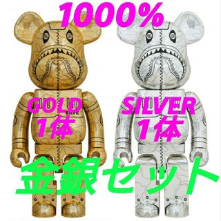 メディコムトイ(MEDICOM TOY)のBAPE®SHARK X HAJIME SORAYAMA X BE@RBRICK(その他)