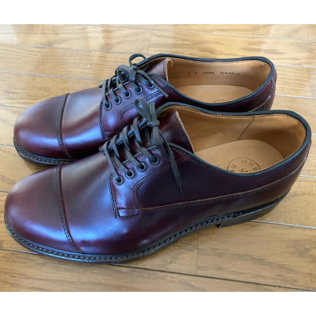 Alden(オールデン)のWHEEL ROBE STRAIGHT TIP OXFORD BURGUNDY メンズの靴/シューズ(ドレス/ビジネス)の商品写真