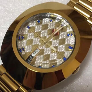 ラドー(RADO)のRADO ラドー DIASTAR ダイヤスター ゴールド 自動巻きメンズ腕時計(腕時計(アナログ))