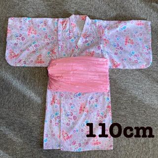 サンリオ(サンリオ)のサンリオ♡ぼんぼんリボンのワンピース浴衣👘(甚平/浴衣)