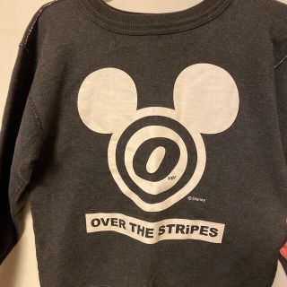 オーバーザストライプス(OVER THE STRIPES)のオーバー　ザ　ストライプス❌ミッキー　スウェット　タン(トレーナー/スウェット)