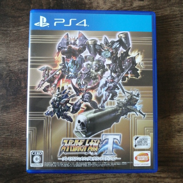 BANDAI NAMCO Entertainment(バンダイナムコエンターテインメント)の中古　PS4 スーパーロボット大戦T プレミアムエディション エンタメ/ホビーのゲームソフト/ゲーム機本体(家庭用ゲームソフト)の商品写真