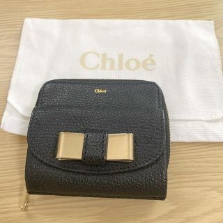 クロエ(Chloe)のAki様用　Chloe クロエ　二つ折り財布　ブラック(財布)