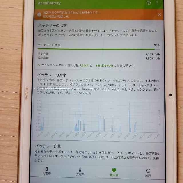 MediaPad M5 Pro Wi-Fiモデル CMR-W19