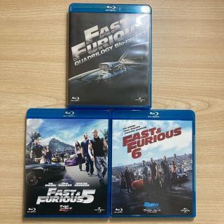 ユニバーサルエンターテインメント(UNIVERSAL ENTERTAINMENT)のワイルドスピード　Blu-rayまとめ売り(1〜6)(外国映画)