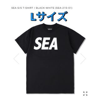 シー(SEA)のWIND AND SEA Tシャツ ブラック(Tシャツ/カットソー(半袖/袖なし))