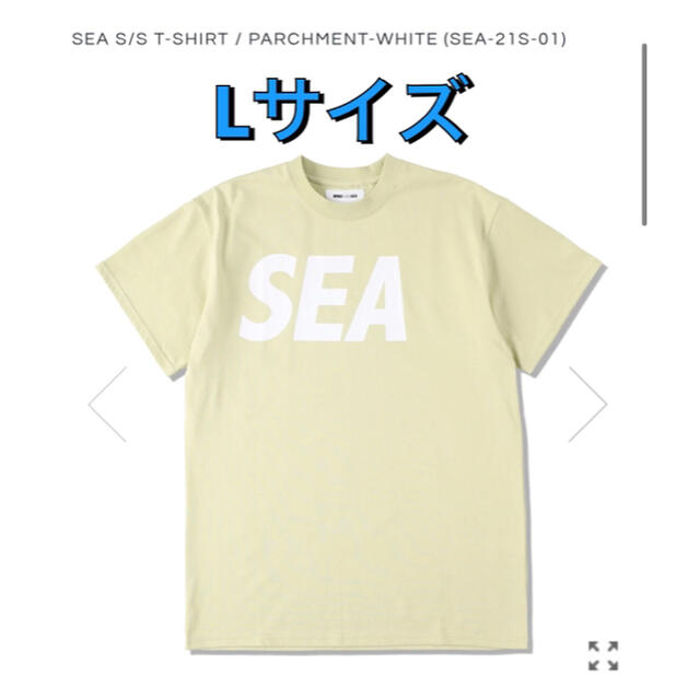 SEA - WIND AND SEA Tシャツ PARCHMENT-WHITE の通販 by ...