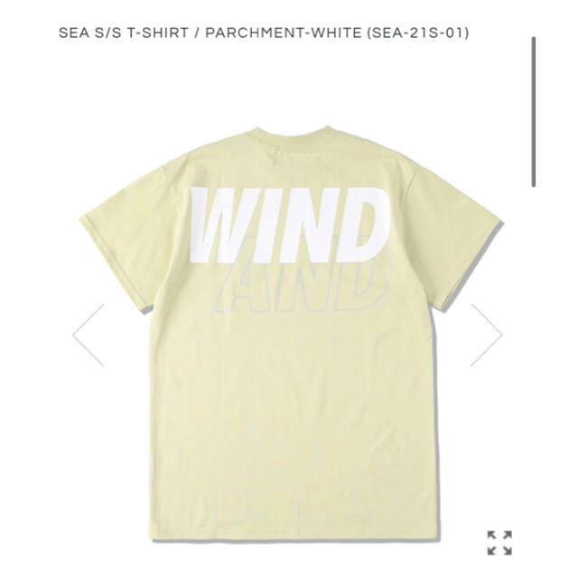 SEA S/S T-SHIRT / PARCHMENT-WHITE