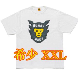 human made kaws コラボ tee Tシャツ 2xl(Tシャツ/カットソー(半袖/袖なし))