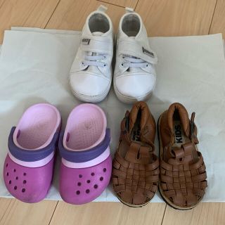 クロックス(crocs)の13cm 14cm サンダル　スニーカー　まとめ売り(サンダル)