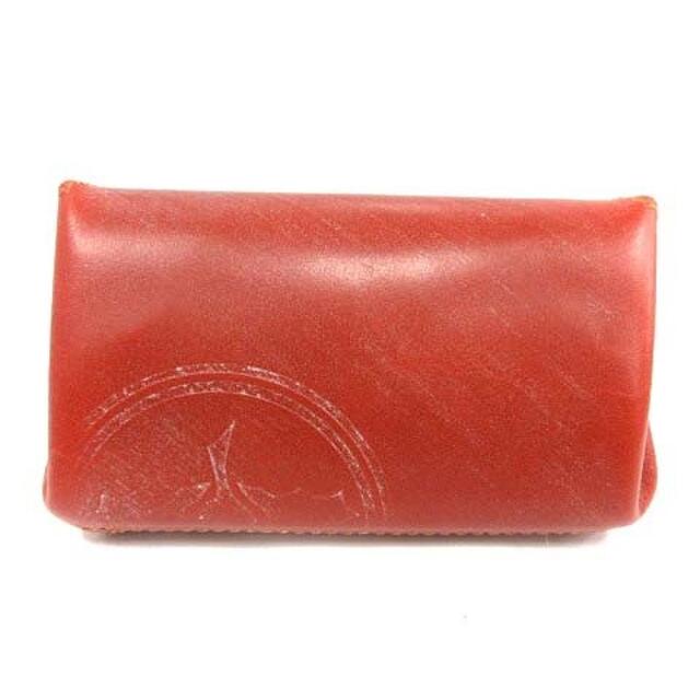GLENROYAL(グレンロイヤル)のグレンロイヤル コインケース 二つ折り財布 小銭入れ レザー 赤 レディースのファッション小物(コインケース)の商品写真