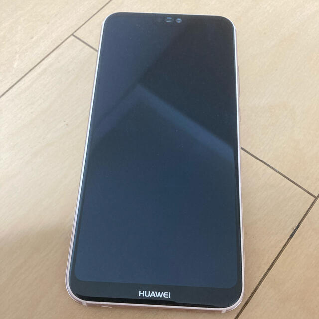 HUAWEI(ファーウェイ)のHuawei P20 lite サクラピンク 本体 中古 スマホ/家電/カメラのスマートフォン/携帯電話(スマートフォン本体)の商品写真