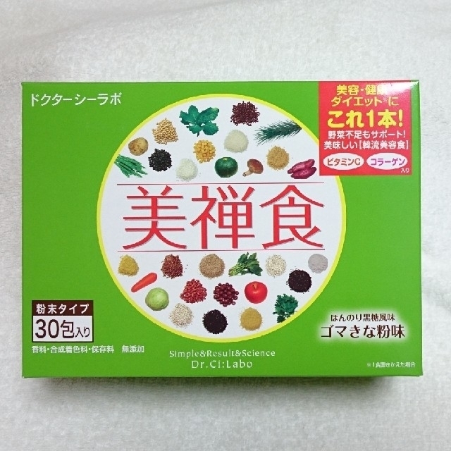 ドクターシーラボ　 美禅食 ゴマきな粉味  15.4g×30包