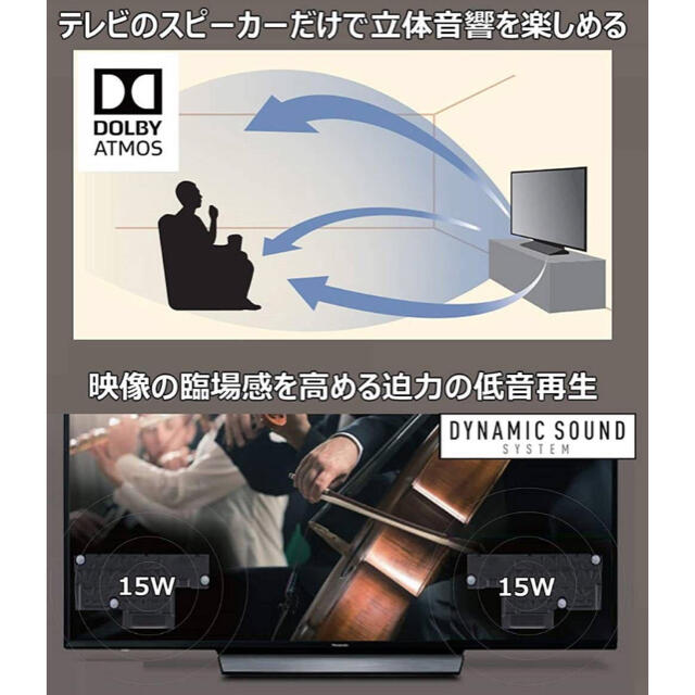 店頭展示品　パナソニック Panasonic TH-43GX855　43V型