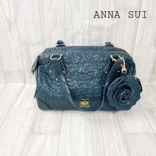 ANNA SUI レザーハンドバッグ ポーチ付き 7-14