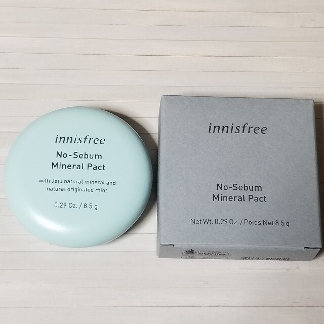 Innisfree(イニスフリー)のイニスフリー ノーセバム ミネラルパクト コスメ/美容のベースメイク/化粧品(フェイスパウダー)の商品写真