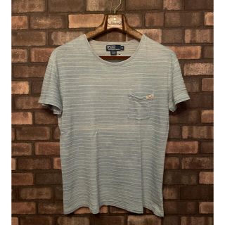 ポロラルフローレン(POLO RALPH LAUREN)のラルフローレン 半袖 Tシャツ ボーダーT ポロ Polo ビンテージ 古着(Tシャツ/カットソー(半袖/袖なし))