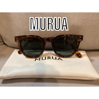 ムルーア(MURUA)の【極美品】MURUA　ムルーア サングラス　べっこう柄　ケース付き(サングラス/メガネ)