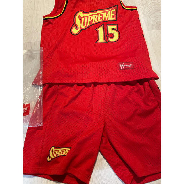 タンクトップsupreme bolt basketball jersey