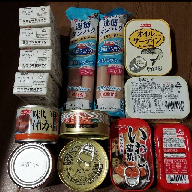 rinさま専用　ニッスイ缶詰め2セット 食品/飲料/酒の加工食品(缶詰/瓶詰)の商品写真