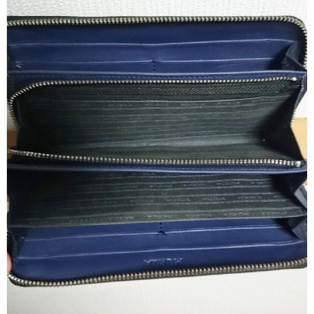 MURUAムルーア　長財布ネイビー レディースのファッション小物(財布)の商品写真