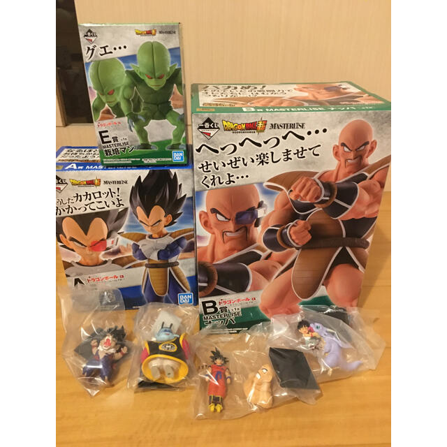 フィギュアドラゴンボール　一番くじ　天下分け目の超決戦　A賞　B賞　E賞　F賞全種セット