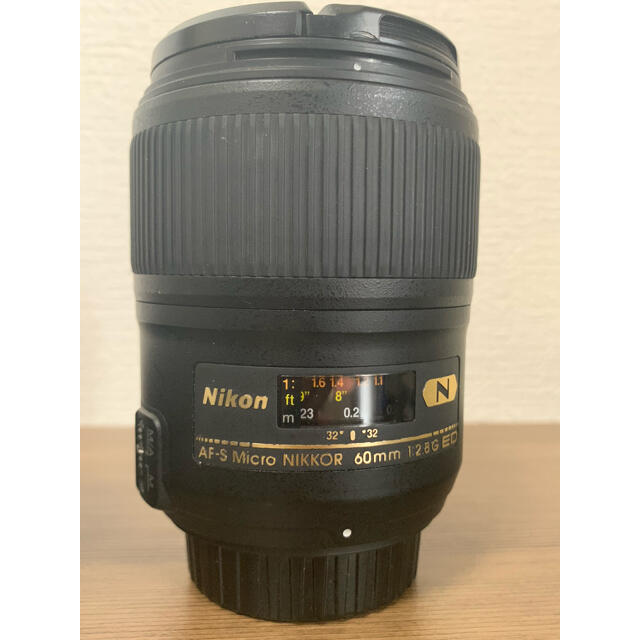 Nikon(ニコン)のNikon AF-S Micro NIKKOR 60mm f/2.8G ED スマホ/家電/カメラのカメラ(レンズ(単焦点))の商品写真