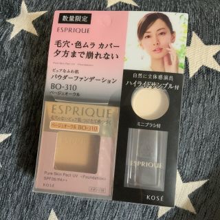 エスプリーク(ESPRIQUE)のコーセー　エスプリーク　ピュアスキン　パクト　UV　限定キット　6(ファンデーション)