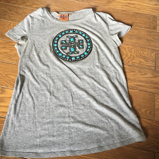 Tory Burch(トリーバーチ)のトリーバーチ　トルコ石Tシャツ レディースのトップス(Tシャツ(半袖/袖なし))の商品写真