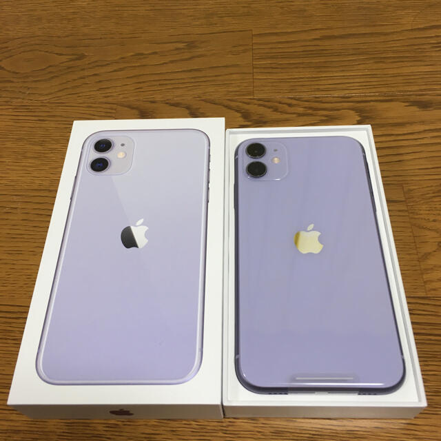 限定製作】 iPhone simロック解除済み パープル 128GB iPhone11