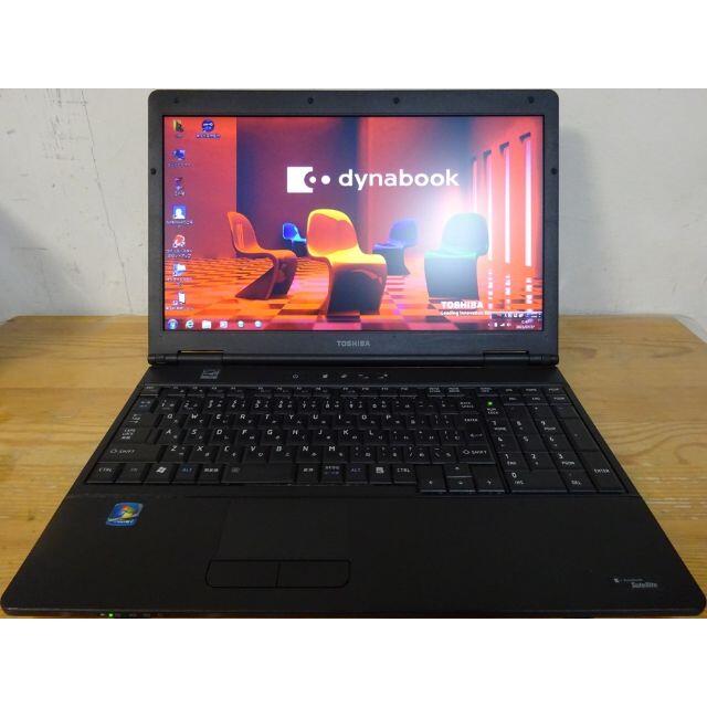 東芝ノートパソコン dynabook Satellite B452/F/良品-