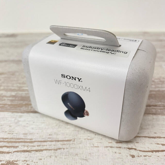SONY(ソニー)の送料無料　匿名配送　新品　ソニー SONY wf-1000xm4bm ブラック スマホ/家電/カメラのオーディオ機器(ヘッドフォン/イヤフォン)の商品写真