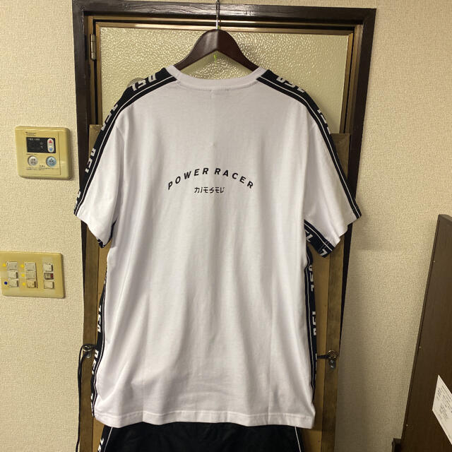 【新品】DIESEL ビッグサイズ サイドロゴテープ切替Tシャツ XLサイズ