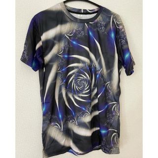 おもしろTシャツ　渦巻　リアル　新品　XL(Tシャツ/カットソー(半袖/袖なし))