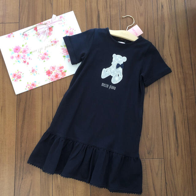 mezzo piano(メゾピアノ)のメゾピアノ 新品ワンピース 120 キッズ/ベビー/マタニティのキッズ服女の子用(90cm~)(ワンピース)の商品写真