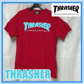 スラッシャー(THRASHER)のTHRASHER スラッシャー ビッグロゴ プリント 半袖 Tシャツ カットソー(Tシャツ/カットソー(半袖/袖なし))