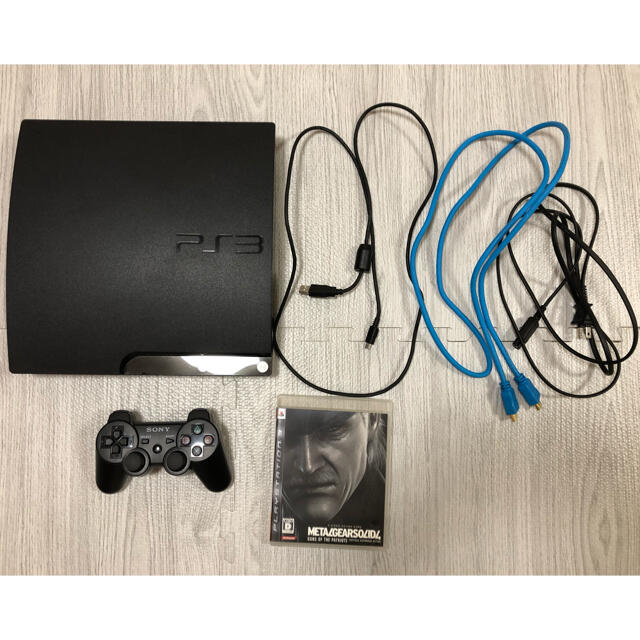 PlayStation3 PS3 本体　METAL GEAR SOLID4付きゲームソフト/ゲーム機本体