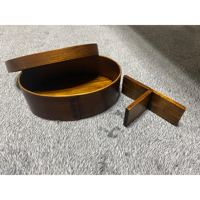 曲げわっぱ　弁当箱　大きめ インテリア/住まい/日用品のキッチン/食器(弁当用品)の商品写真
