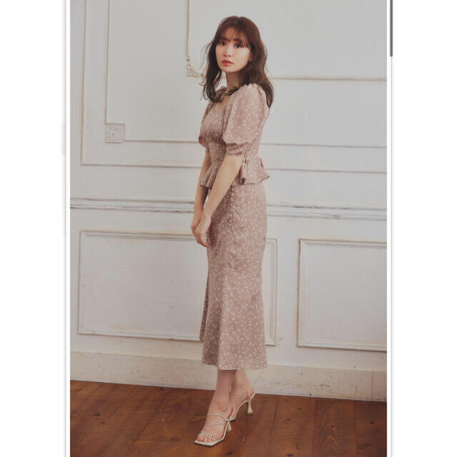 ﾊｰﾘｯﾌﾟﾄｩ ♡ Muguet printed Romantic Dress
