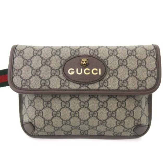 Gucci(グッチ)の未使用品 グッチ ネオヴィンテージ GGスプリーム 493930 ベルトバッグ メンズのバッグ(ウエストポーチ)の商品写真