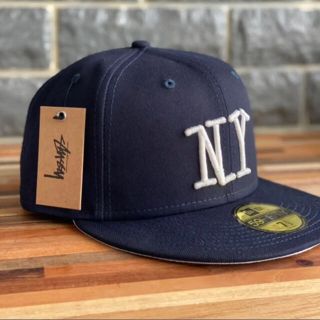 stussy New Era 59fyftee navy