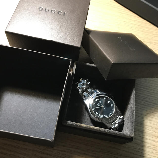 Gucci(グッチ)のGUCCI グッチ  腕時計　正規品 メンズの時計(腕時計(アナログ))の商品写真