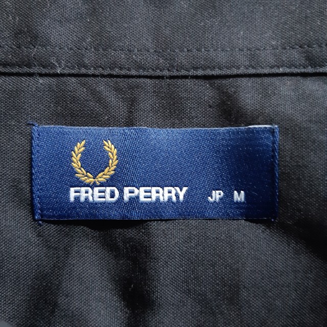 FRED PERRY(フレッドペリー)の【美品】FRED PERRY/フレッドペリー 半袖 シャツ 切替デザイン 月桂樹 メンズのトップス(シャツ)の商品写真