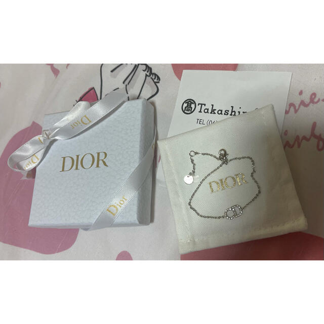 Christian Dior(クリスチャンディオール)のディオール Dior ブレスレット cd ロゴ レディースのアクセサリー(ブレスレット/バングル)の商品写真