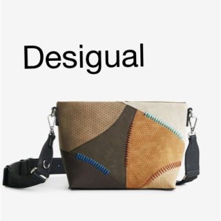 新品✨デシグアル パッチワークレザー風ショルダーバッグ 大特価‼️