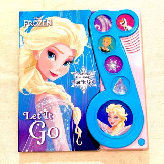 ディズニー(Disney)の新品／ディズニープリンセス アナと雪の女王お歌付英語絵本 エルサ アナ雪 dwe(絵本/児童書)